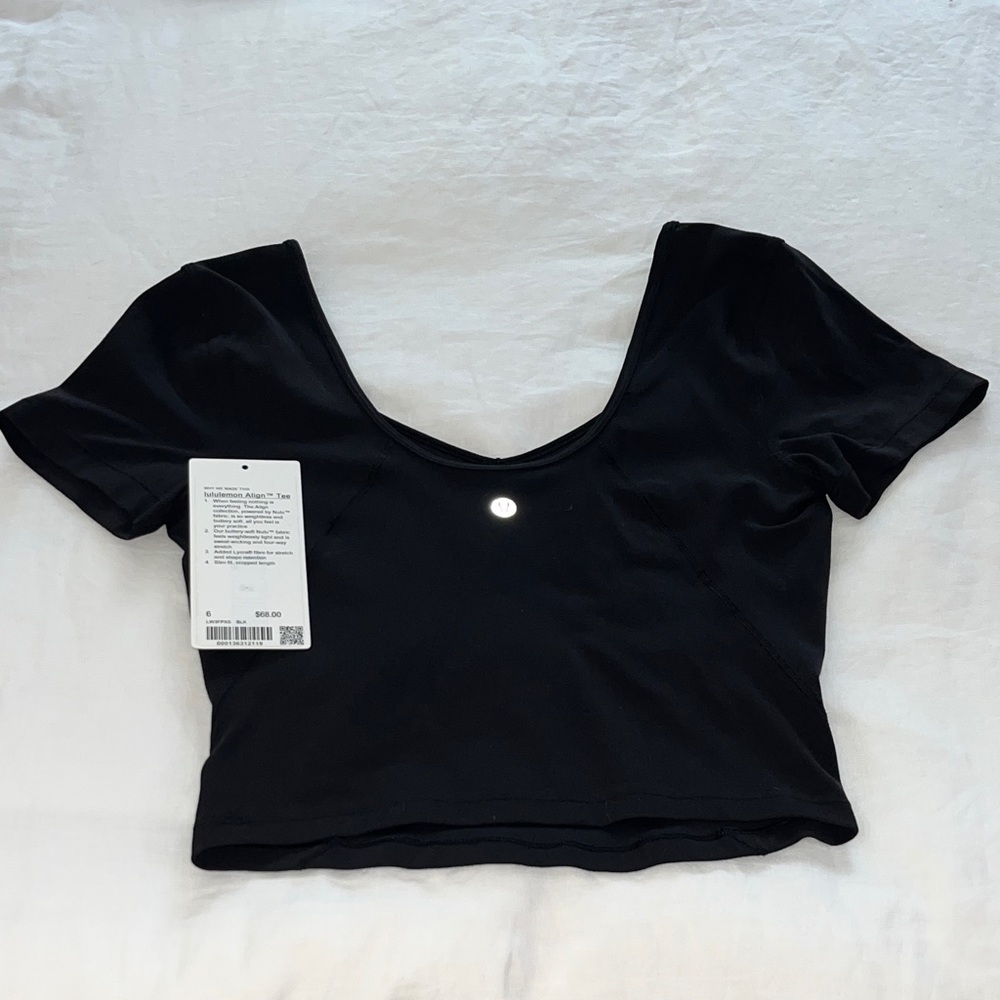 lululemon athletica Align Tee - Black - Picture 3 of 3